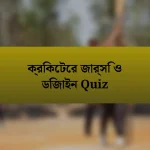 ক্রিকেটের জার্সি ও ডিজাইন Quiz